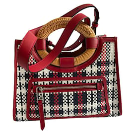 Borsa Fendi Tricolore in Paglia