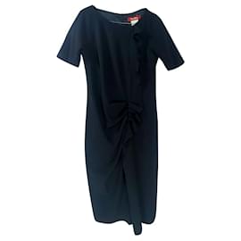 Max Mara Studio Kleid aus schwarzer Wolle