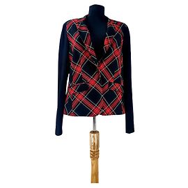 Blazer Joseph Ribkoff Negro Tartán