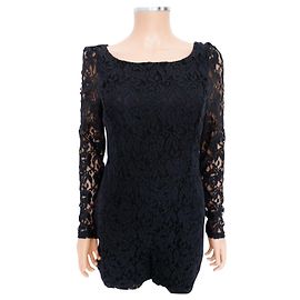 Alice by Temperley Mono corto de encaje con cremallera expuesta