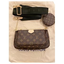 Louis Vuitton Multi Pochette Monogram Tela Verde