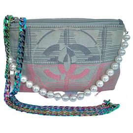 Pochette Chanel Travel Line Verde Rosa