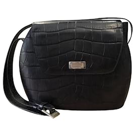 Borsa a tracolla Escada in pelle nera