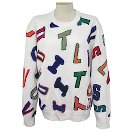 NEUER PULLOVER LOUIS VUITTON BUCHSTABEN BUCHSTABEN LV X NBA 1BEIM8x0J L 50 AUSVERKAUFT PULLOVER