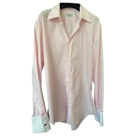 Camisa Hermès Rosa de Algodón