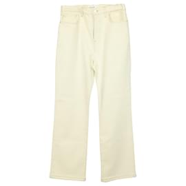 Vaqueros Frame Le Jane Boyfriend en denim de algodón blanco - Frame Denim