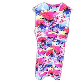 Vestido Claudie Pierlot de seda multicolor Talla 38