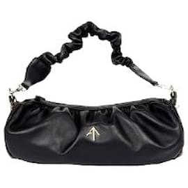 Autre Marque Manu Atelier - Borsa Cilindro Increspata