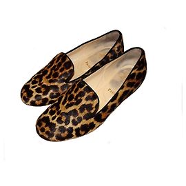 CHRISTIAN LOUBOUTIN FLASCHE MIT TIERDRUCK AUS PONYHAAR