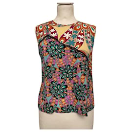 Pinko Viscose Top Multicolore