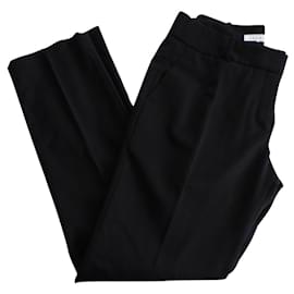 Pantalones negros Sandro de lana Talla 42