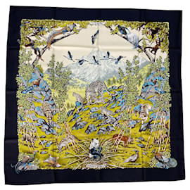 Sciarpa in seta Hermès Sichuan 90 cm