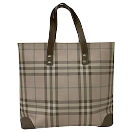 Borsa tote Burberry Nova rosa in tessuto
