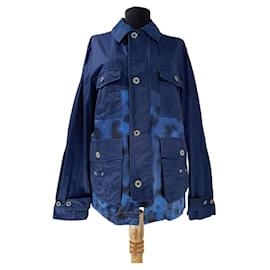 Kenzo Jacke aus Baumwolle Blau