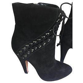 Autre Marque Botines AZZEDINE ALAIA en ante negro Talla 37