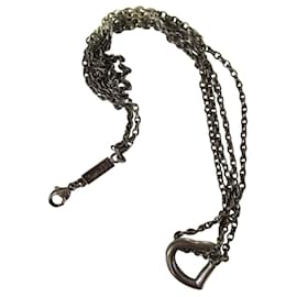 Collier Yves Saint Laurent Love Heart en argent