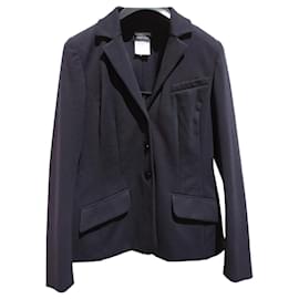 Chanel Wollblazer schwarz
