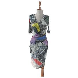 Vestido multicolor Etro de viscosa