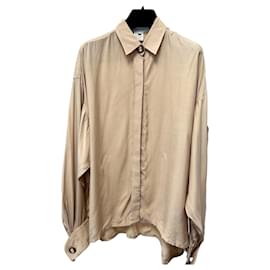 Chantal Thomass Smock Hemd aus Viskose Rosa Beige
