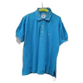 Moschino Milano maglia polo azzurra