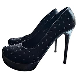 Walter Steiger Pumps aus Leder Schwarz 37