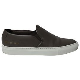Autre Marque Zapatillas deportivas sin cordones Tournament de Common Projects en cuero gris