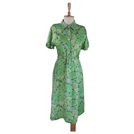 Vestido Noa Noa Garbo de viscosa verde