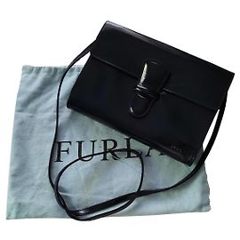 Borsa a Tracolla Furla in Pelle Blu Scuro