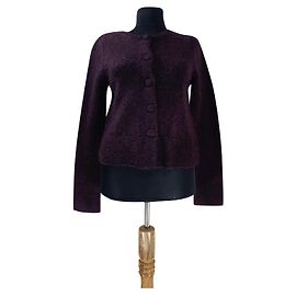 Cárdigan Odd Molly Rojo Oscuro Lana Mohair