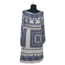 Vestido Baum und Pferdgarten de viscosa azul