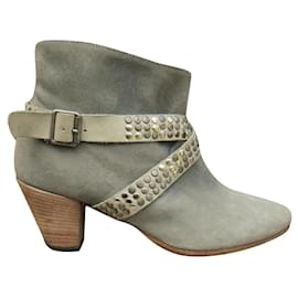 botas Iro de ante gris talla 37