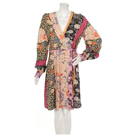 Vestido multicolor Pinko de viscosa Talla 42
