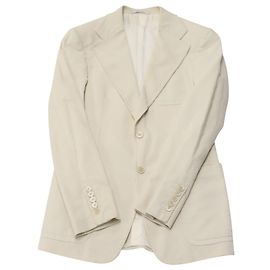 Gucci Cordsamt-Blazer aus elfenbeinfarbener Baumwolle