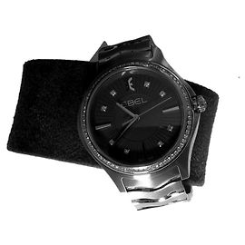 EBEL RELÓGIO DE AÇO DIAMANTE BEZEL
