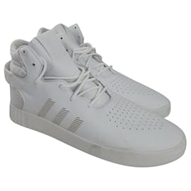 Adidas Tubular Invader High Sneakers Bianche