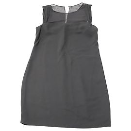 Sandro Paris Rialto Minikleid aus schwarzem Polyester