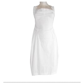 Robe Yves Saint Laurent Left Bank Blanche