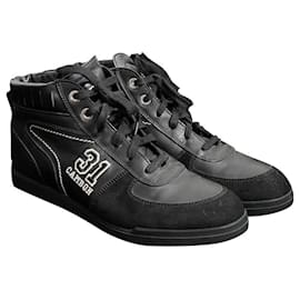 Sneakers Chanel in pelle nera Taglia 41