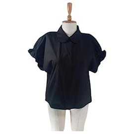 Cos Camisa Superior Negra