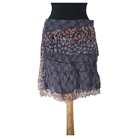 Falda Liu.Jo de seda multicolor Tamaño 44