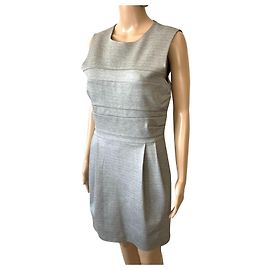 Gestuz Ärmelloses Kleid Grau Größe 40