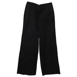 Calças Tailored Adam Lippes em algodão preto