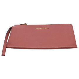 Pochette da polso Michael Kors in pelle rosa