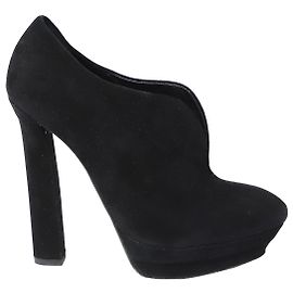 Botines Bottega Veneta en Ante Negro