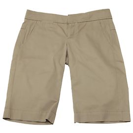 Bermuda Vince in twill di cotone beige