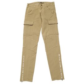 Pantalones cargo con cremallera en el tobillo en algodón tostado Houlihan de J Brand