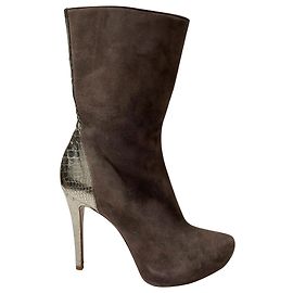 Stivaletti a calzino Alexandre Birman in camoscio marrone