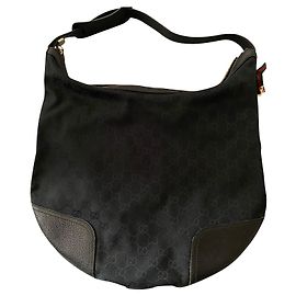 Borsa a mano Gucci Monogramma Nera