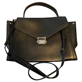 Michael Kors Handtasche aus schwarzem Leder