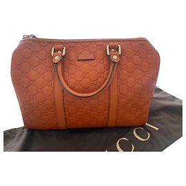 Borsa a mano Gucci Joy Boston Arancione